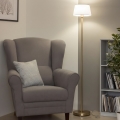 Brilagi - LED grindinė lempa CERIA 1xE27/20W/230V skersm. 25 cm balta/auksinė