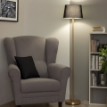 Brilagi - LED grindinė lempa CERIA 1xE27/20W/230V skersmuo 30 cm juoda/auksinė