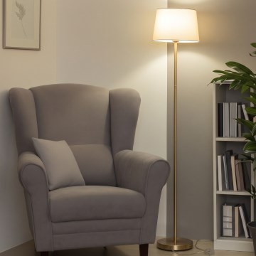 Brilagi - LED grindinė lempa CERIA 1xE27/20W/230V skersmuo 30 cm smėlinė/auksinė
