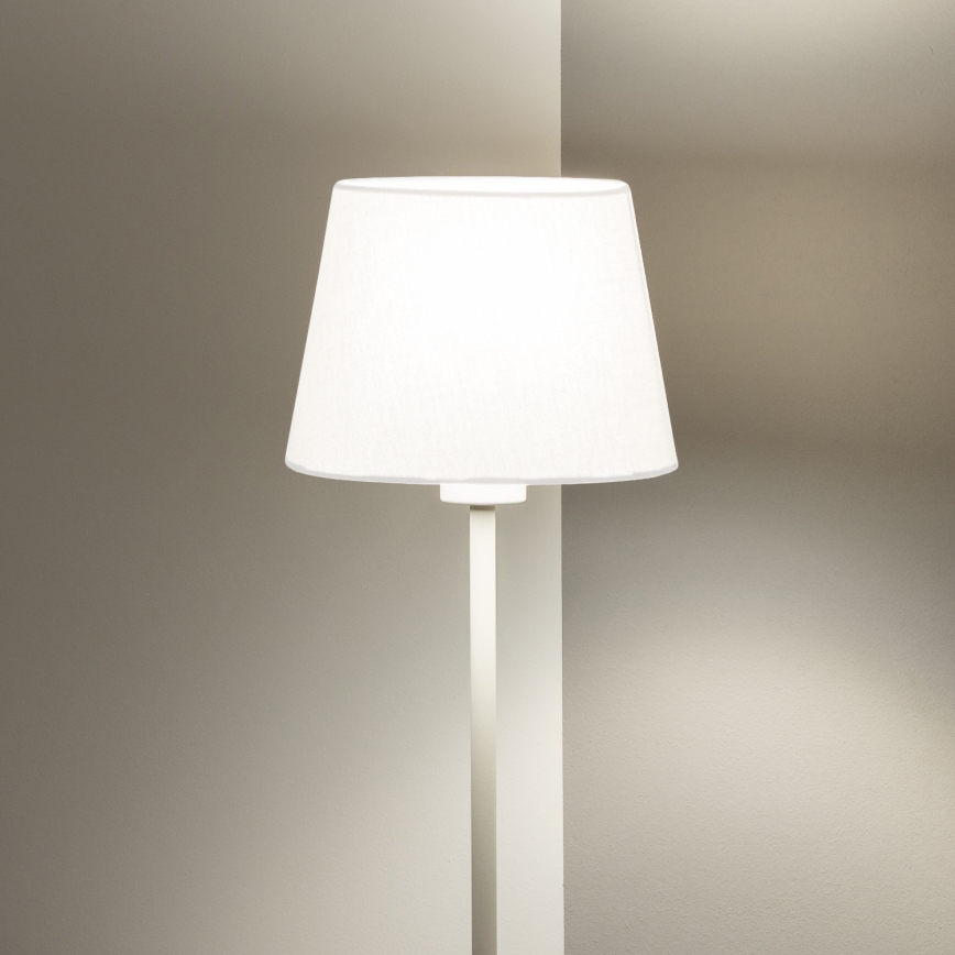 Brilagi - LED grindinė lempa CERIA 1xE27/40W/230V Ø 20,5 cm balta