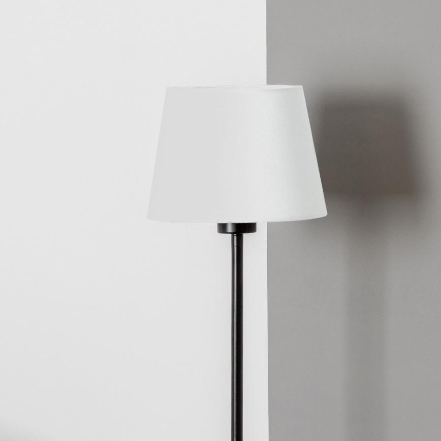 Brilagi - LED grindinė lempa CERIA 1xE27/40W/230V Ø 20,5 cm balta/juoda