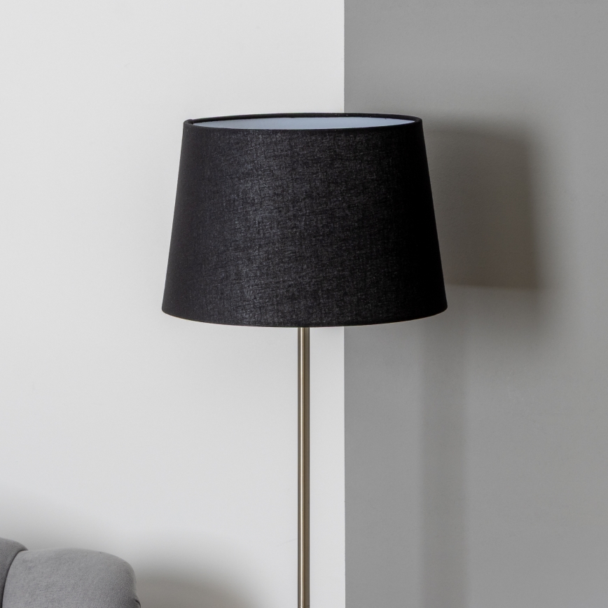 Brilagi - LED grindinė lempa CERIA 1xE27/40W/230V Ø 30 cm juoda/matinis chromas