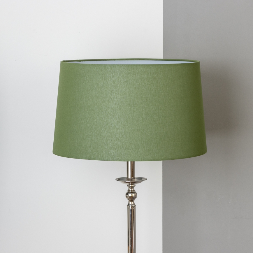 Brilagi - LED grindinė lempa CERIA 1xE27/60W/230V skersmuo 45 cm blizgus chromas/žalia