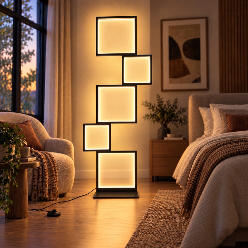 BRILAGI - LED grindinė lempa SHIFT LED/36W/230V 4000K 123 cm juoda