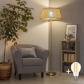 BRILAGI - LED grindinis šviestuvas CERIA 1xE27/20W/230V skersmuo 50 cm smėlinė/auksinė