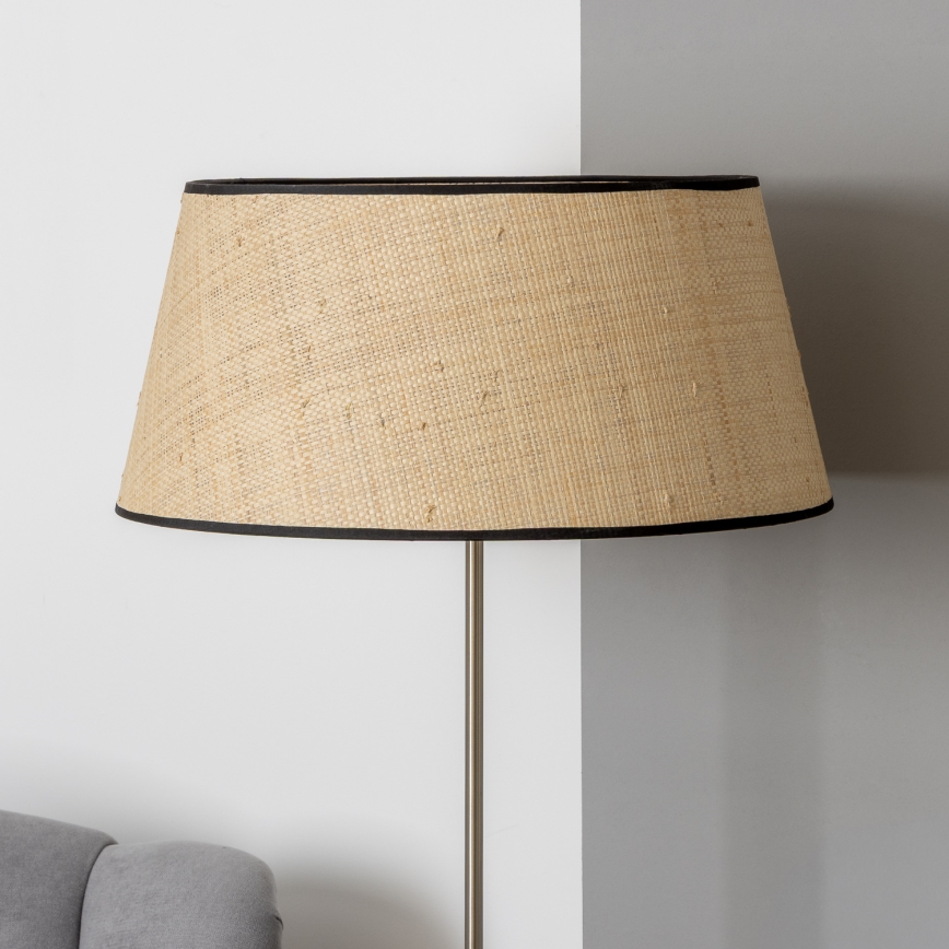 Brilagi - LED grindinis šviestuvas CERIA 1xE27/40W/230V, skersmuo 50 cm, smėlinis/matinis chromas