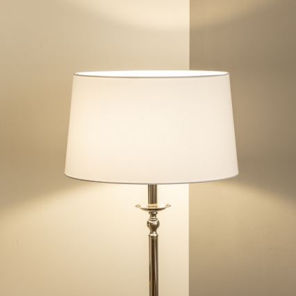 Brilagi - LED grindinis šviestuvas CERIA 1xE27/60W/230V skersmuo 45 cm blizgus chromas/balta