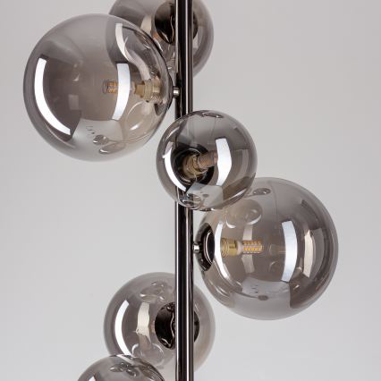 BRILAGI - LED grindinis šviestuvas MILLA 7xG9/3W/230V juodas chromas/dūminis
