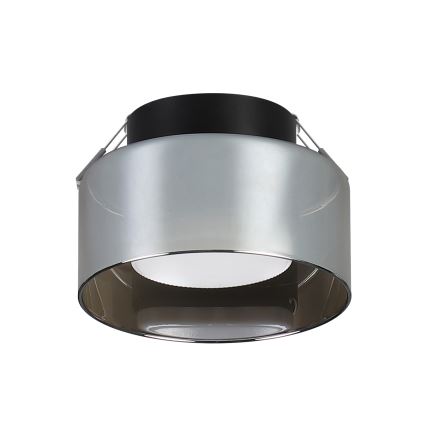 Brilagi - LED Įleidžiamas šviestuvas AURA LUX 1xGX53/30W/230V Ø 13 cm juodas/dūminis