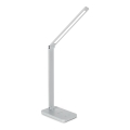 Brilagi - LED jutiklinė stalinė lempa su reguliuojamu ryškumu ir belaidžiu QI įkrovimu MODO CHARGE LED/7W/5V 3000/4000/6000K balta