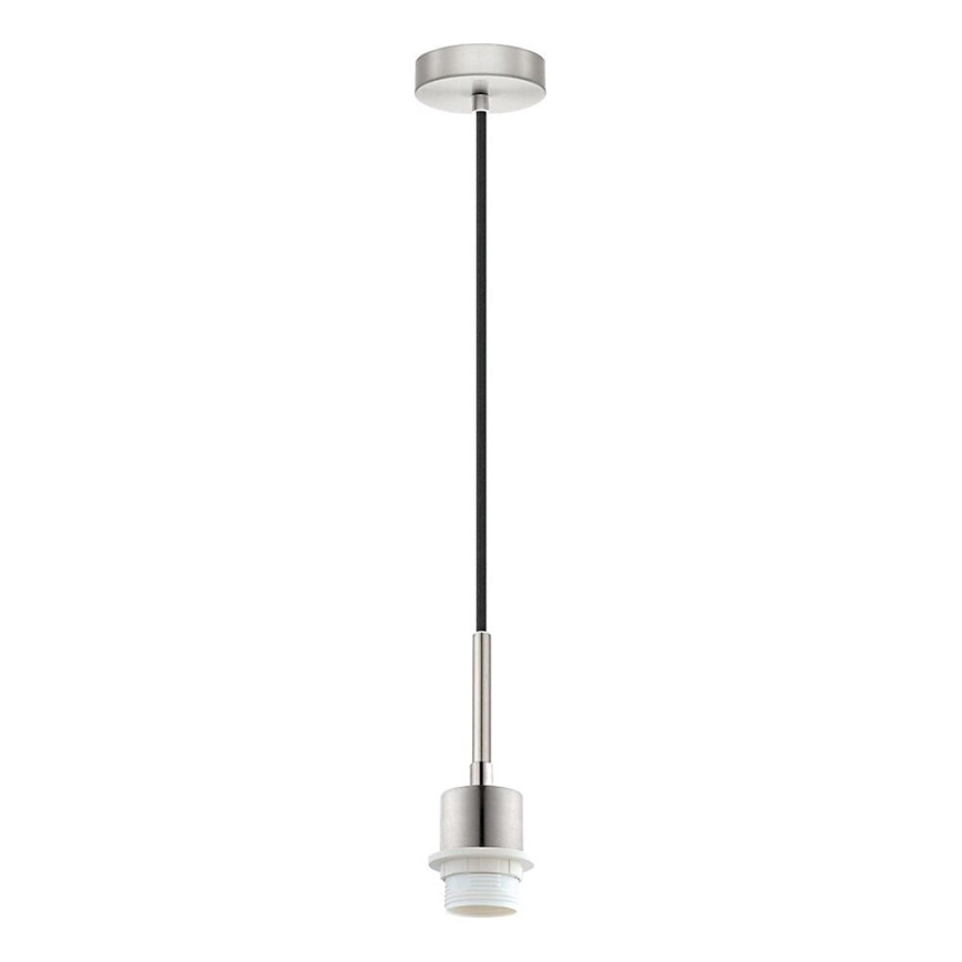 Brilagi - LED kabantis šviestuvas ant laido NUBILA 1xE27/60W/230V skersmuo 14 cm juoda/žalia