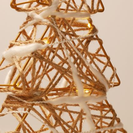 Brilagi - LED kalėdinė dekoracija, eglutė, maitinama 2x AA