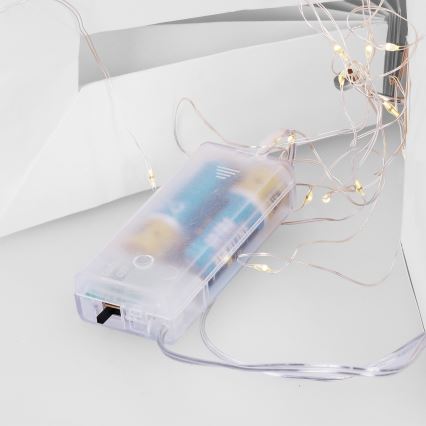 Brilagi - LED kalėdinė dekoracija LED/2xAA 30 cm snaigė