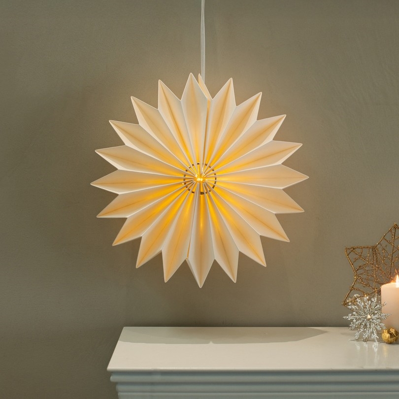 Brilagi - LED Kalėdinė dekoracija LED/2xAA 32 cm snaigė