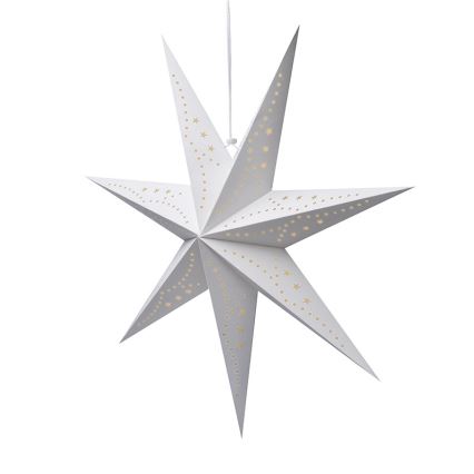 Brilagi - LED kalėdinė dekoracija LED/2xAA 60 cm žvaigždė šiltai balta