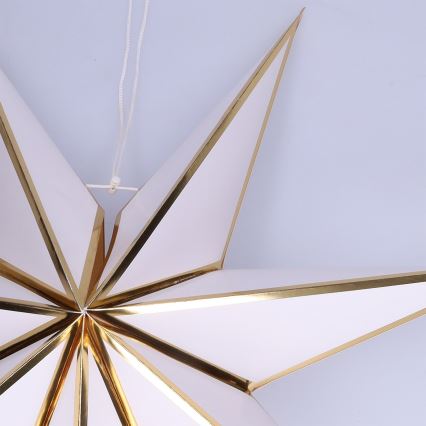 Brilagi - LED kalėdinė dekoracija LED/2xAA 70 cm žvaigždė