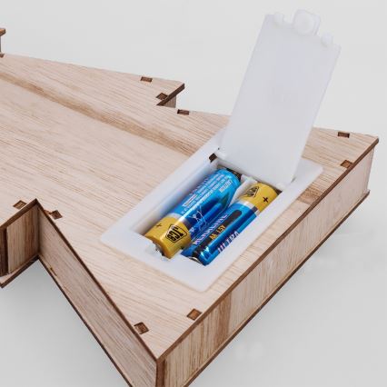 Brilagi - LED kalėdinė dekoracija LED/2xAA eglutė