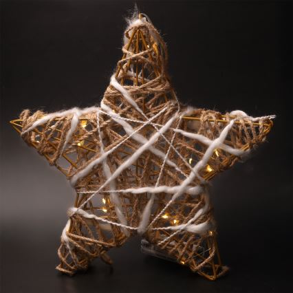 Brilagi - LED Kalėdinė dekoracija LED/2xAA žvaigždė