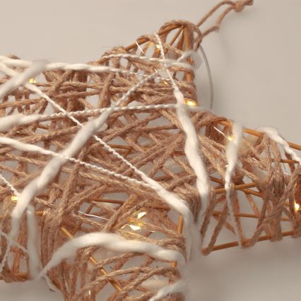 Brilagi - LED Kalėdinė dekoracija LED/2xAA žvaigždė