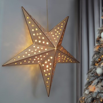 Brilagi - LED kalėdinė dekoracija LED/2xAA žvaigždė