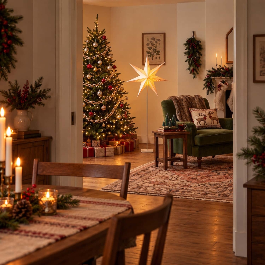 BRILAGI - LED Kalėdinė dekoracija LED/3xAA 60 cm žvaigždė