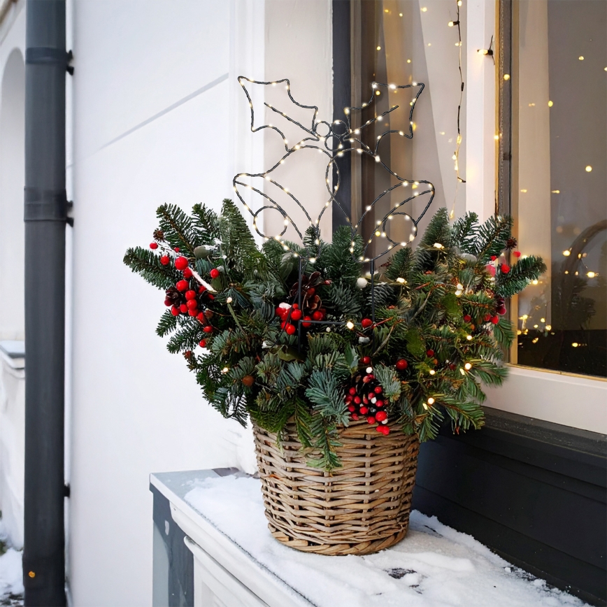 Brilagi - LED kalėdinė dekoracija LED/3xAA IP44 varpeliai