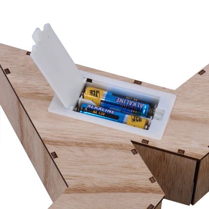 Brilagi - LED kalėdinė dekoracija, žvaigždė, 38 x 40 cm, LED/2xAA