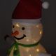 Brilagi - LED Kalėdinė lauko dekoracija 40xLED/3xAA IP44 sniego senis