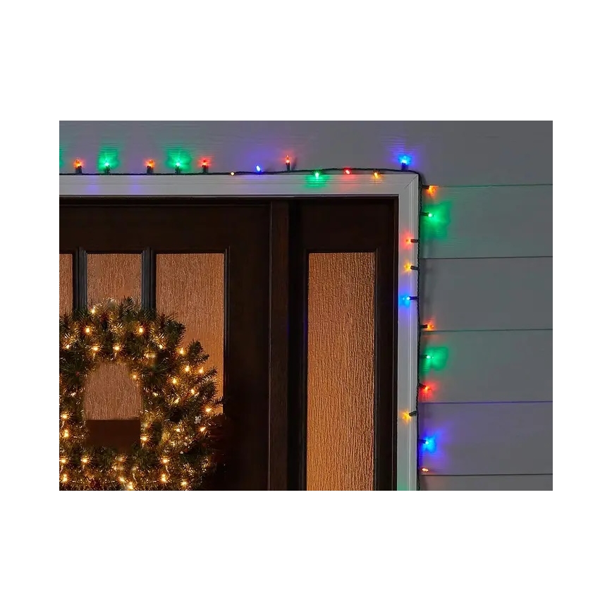 Brilagi - LED Kalėdinė lauko girlianda 200xLED/2 funkcijos 25m IP44 daugiaspalvė