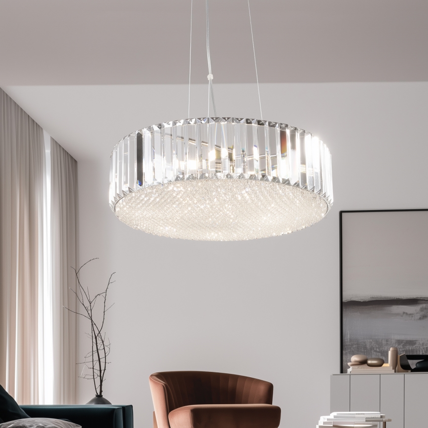 Brilagi - LED krištolinė liustra ant laido GLAMOUR 5xG9/42W/230V