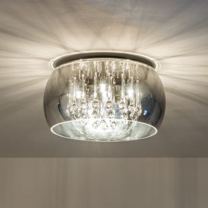 Brilagi - LED krištolinis lubinis šviestuvas JEWEL 5xG9/40W/230V skersmuo 40 cm