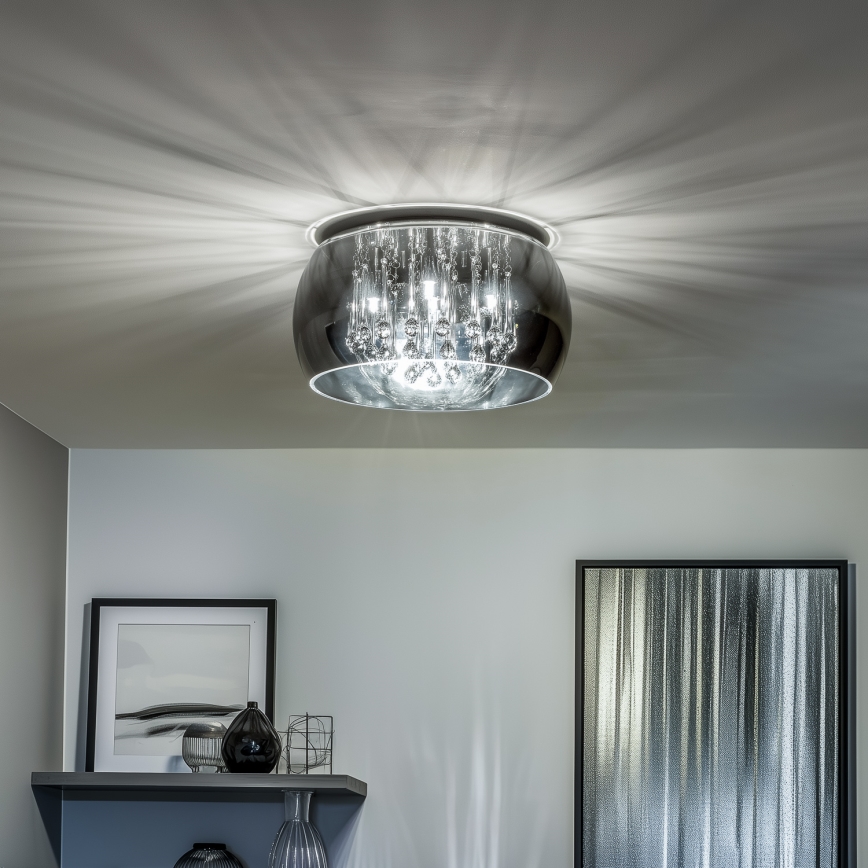Brilagi - LED Krištolinis lubinis šviestuvas JEWEL 5xG9/42W/230V