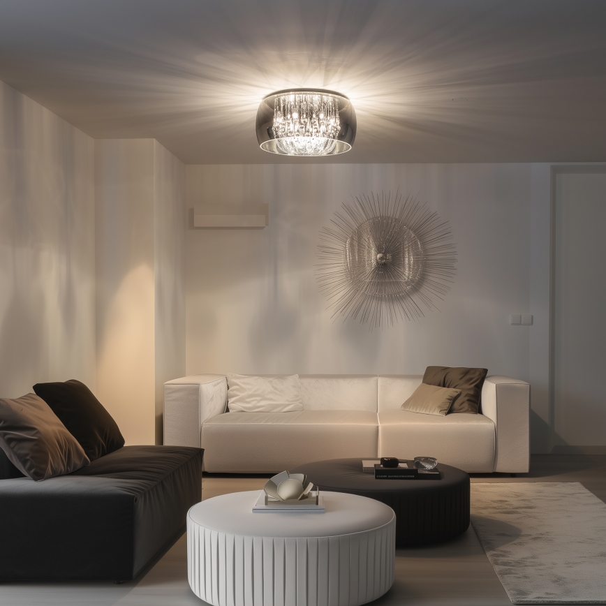 Brilagi - LED krištolinis lubinis šviestuvas JEWEL 6xG9/42W/230V