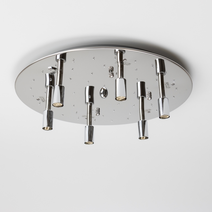 Brilagi - LED krištolinis lubinis šviestuvas JEWEL 6xG9/42W/230V