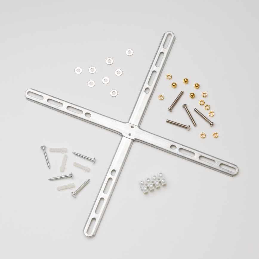 Brilagi - LED krištolinis lubinis šviestuvas MOZART 5xE14/40W/230V Ø 40 cm auksinis