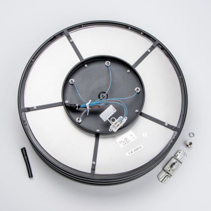 Brilagi - LED Krištolinis lubinis šviestuvas VELURE 5xE14/40W/230V juoda