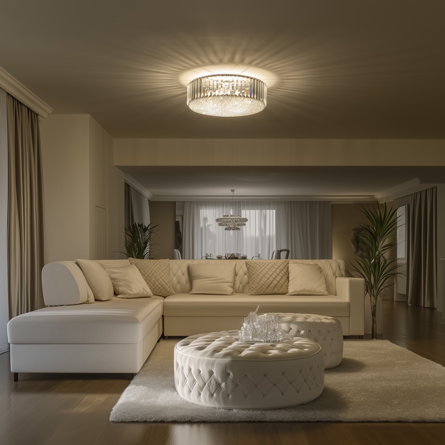 Brilagi - LED krištolinis lubinis šviestuvas GLAMOUR 5xG9/42W/230V skersmuo 46 cm