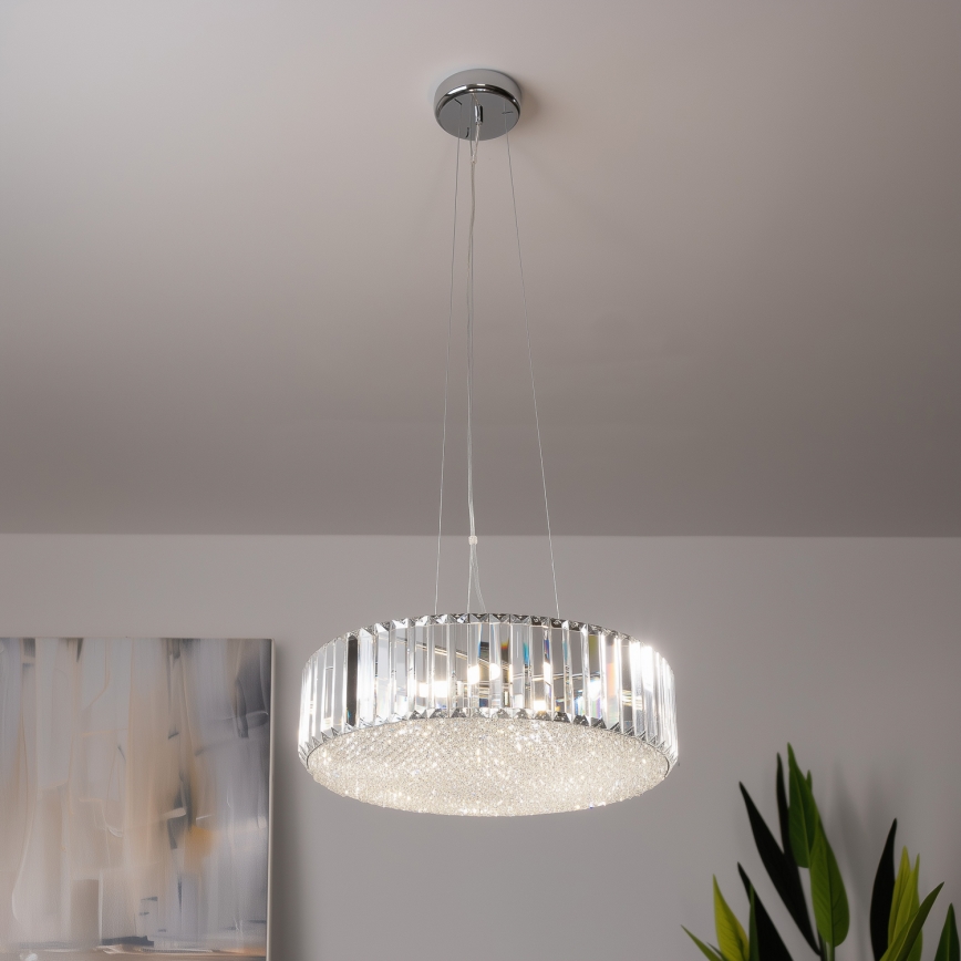 Brilagi - LED Krištolinis pakabinamas sietynas GLAMOUR 5xG9/42W/230V