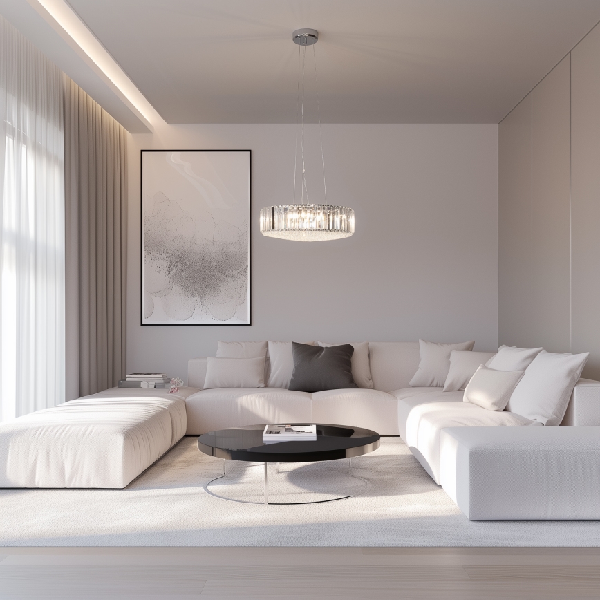 Brilagi - LED Krištolinis pakabinamas sietynas GLAMOUR 5xG9/42W/230V