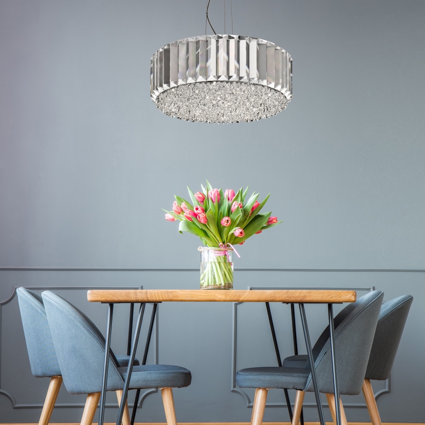 Brilagi - LED Krištolinis pakabinamas sietynas GLAMOUR 5xG9/42W/230V