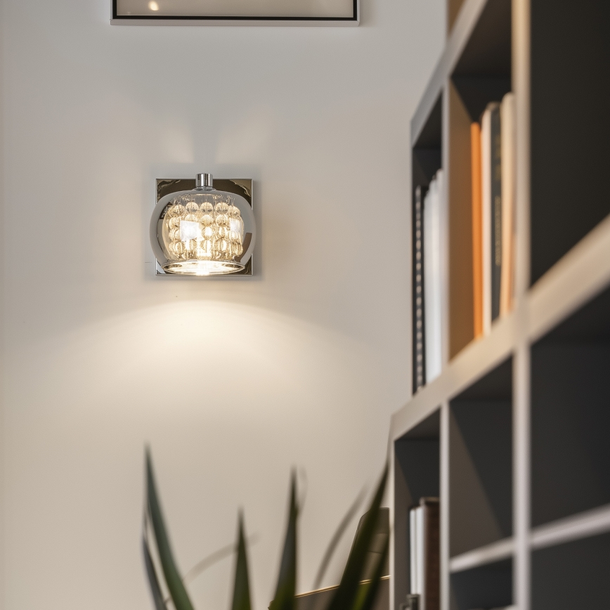 Brilagi - LED Krištolinis sieninis šviestuvas JEWEL 1xG9/42W/230V