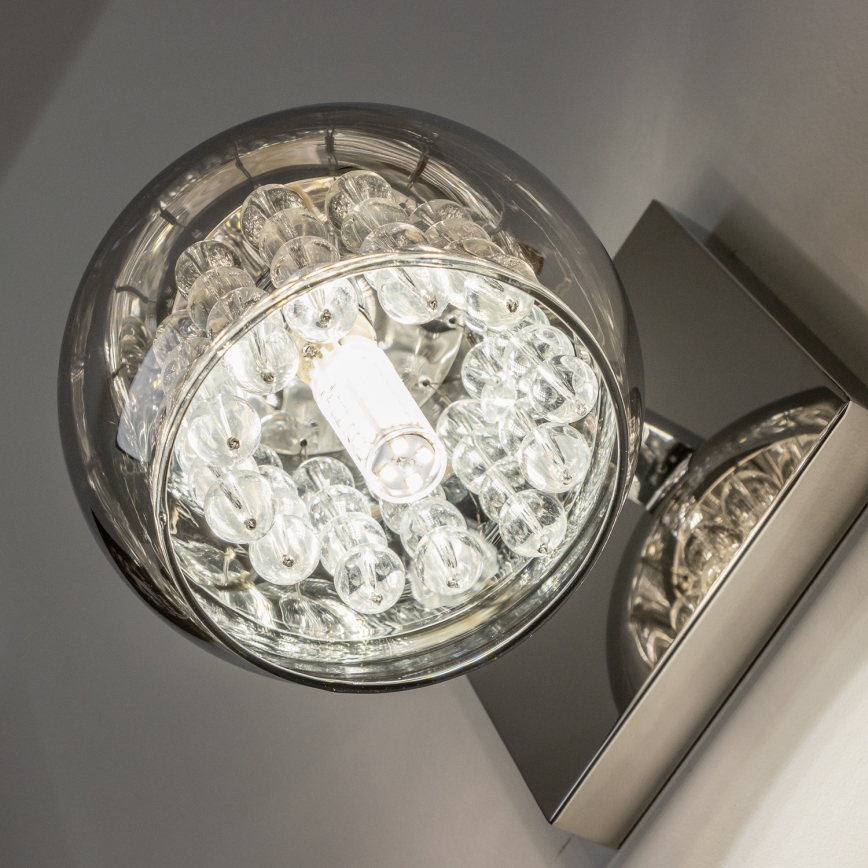 Brilagi - LED Krištolinis sieninis šviestuvas JEWEL 1xG9/42W/230V