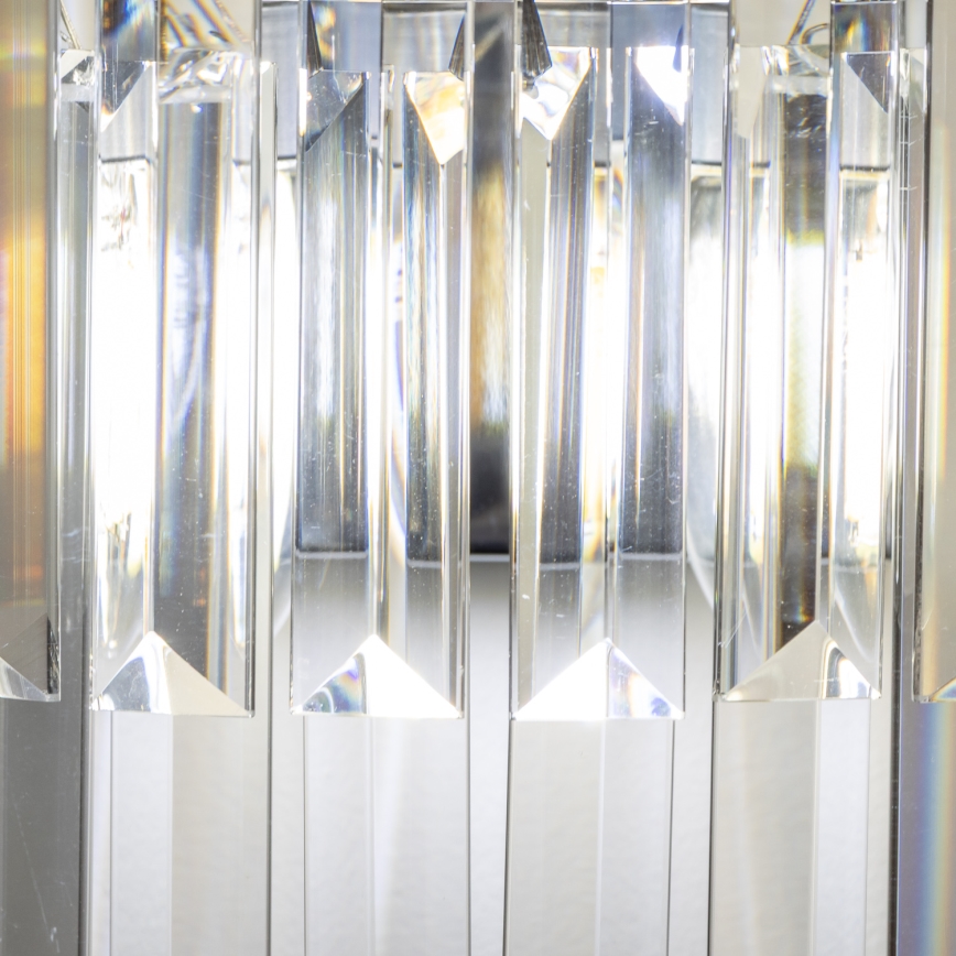 Brilagi - LED Krištolinis sieninis šviestuvas MOZART 2xE14/40W/230V blizgus chromas