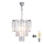 Brilagi - LED Krištolinis sietynas ant grandinės MOZART 4xE14/40W/230V blizgus chromas
