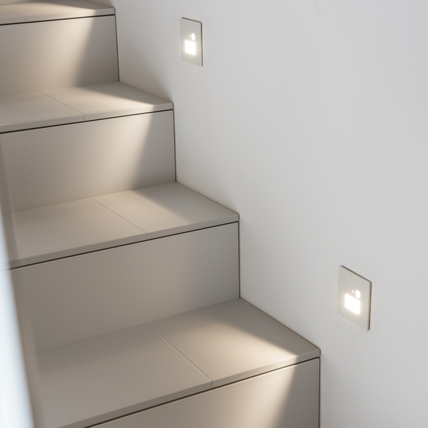 Brilagi - LED Laiptinės šviestuvas su judesio jutikliu JACK LED/1,5W/230V 3000K/4000K/6500K balta