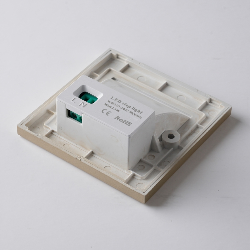 Brilagi - LED laiptų šviestuvas STEP LIGHT LED/1,5W/230V IP44 auksinis