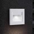 Brilagi - LED laiptų šviestuvas STEP LIGHT LED/1,5W/230V IP44 baltas