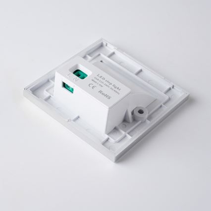 Brilagi - LED laiptų šviestuvas STEP LIGHT LED/1,5W/230V IP44 sidabrinis