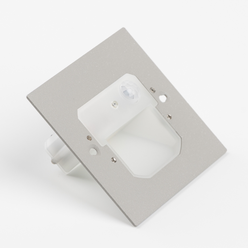 Brilagi - LED laiptų šviestuvas su judesio ir sutemų jutikliu JACK LED/1,5W/230V 3000/4000/6500K baltas