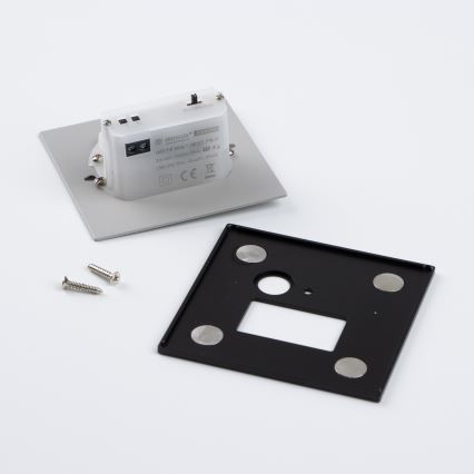 Brilagi - LED laiptų šviestuvas su judesio ir sutemų jutikliu JACK LED/1,5W/230V 3000/4000/6500K juodas